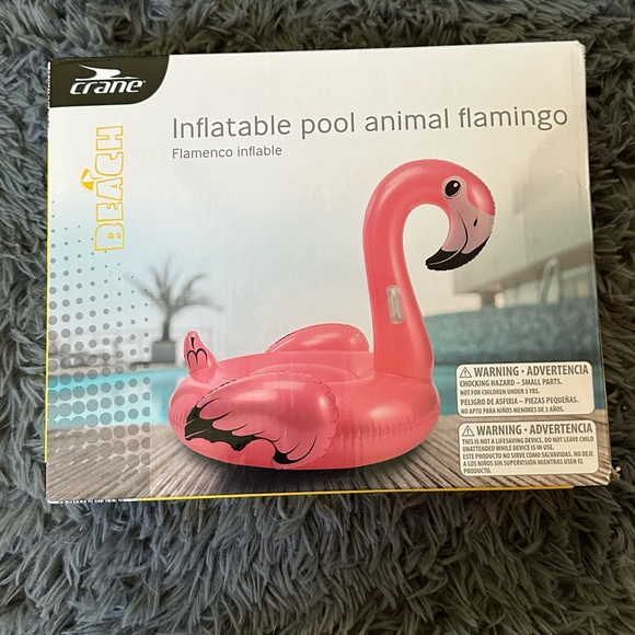 Crane flamingo pool inflatable float BNIB - Picture 1 of 5